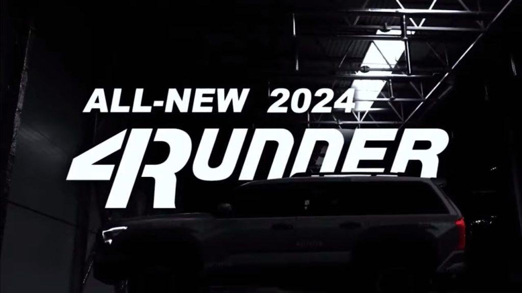 New Toyota 4Runner 2024
